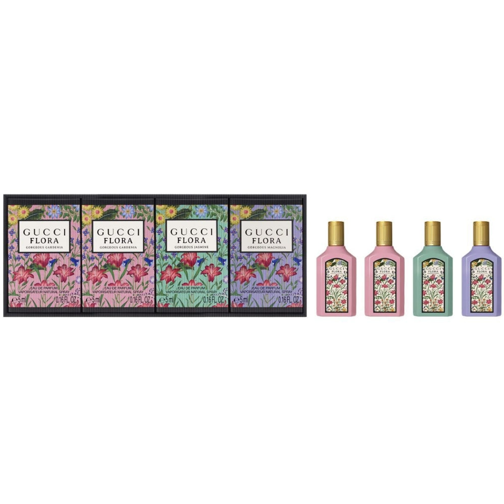 Gucci Flora Mini Fragrance Gift Set 4 x 5ml