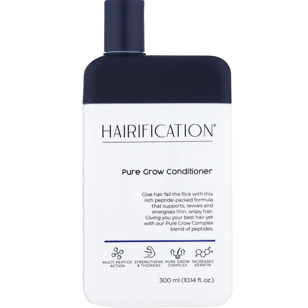 Hairification Pure Grow Shampoo & Conditioner Twin 2 x 300ml