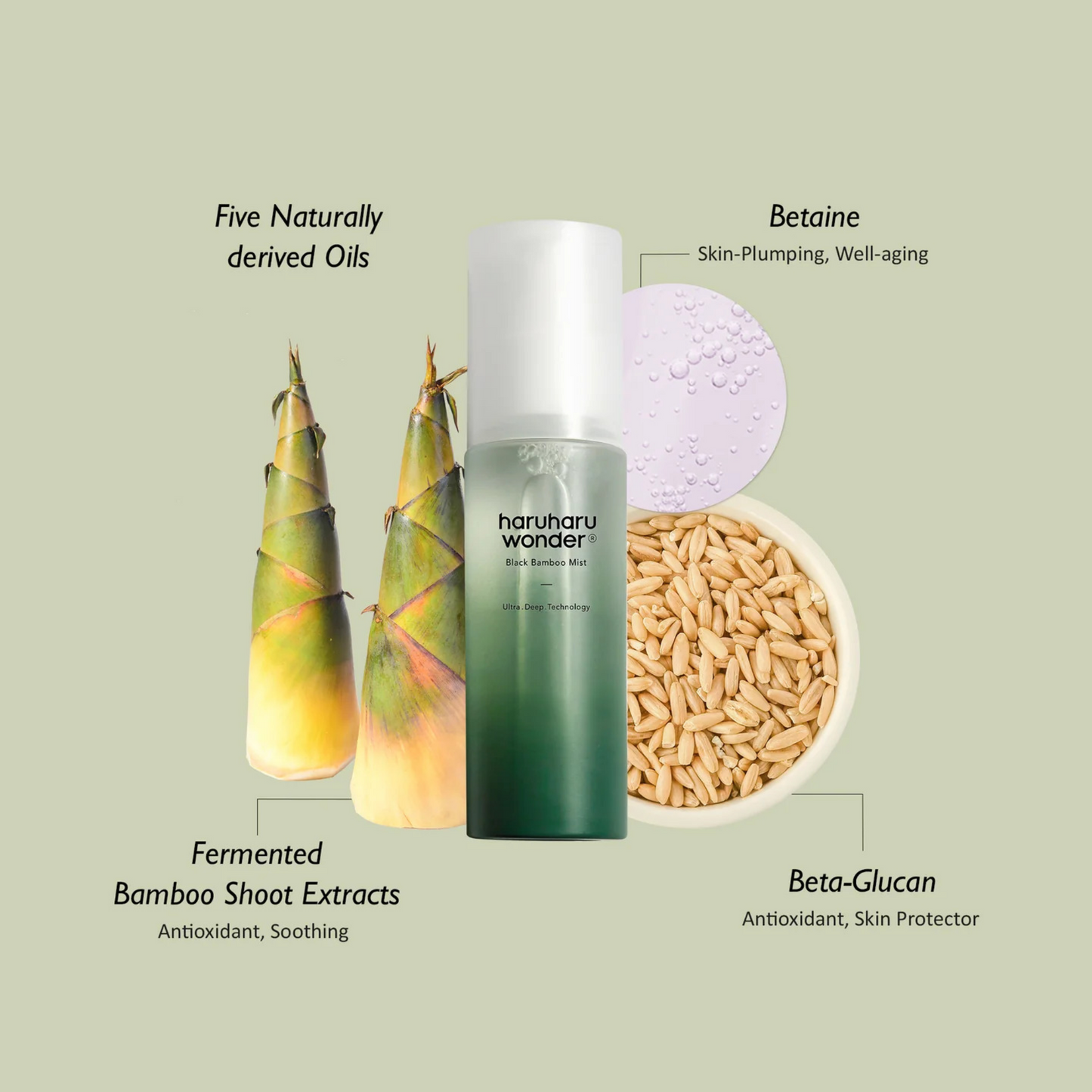 Haruharu Wonder Black Bamboo Mist 150ml