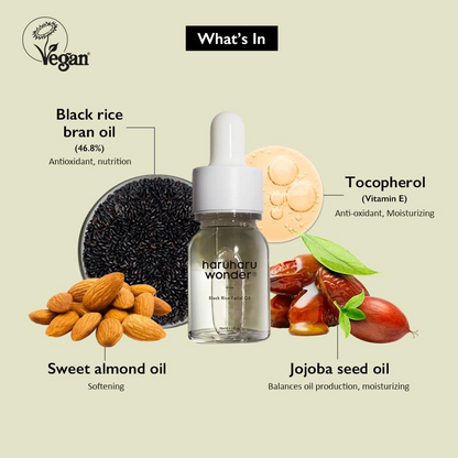 Haruharu Wonder Black Rice Facial Oil 10ml