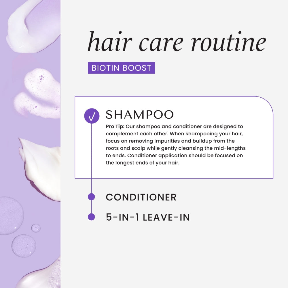 Hask Biotin Boost Thickening Shampoo 355ml