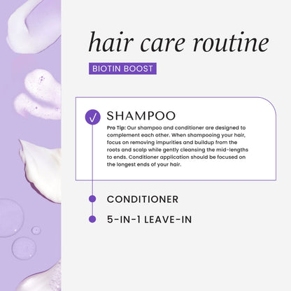 Hask Biotin Boost Thickening Shampoo 355ml