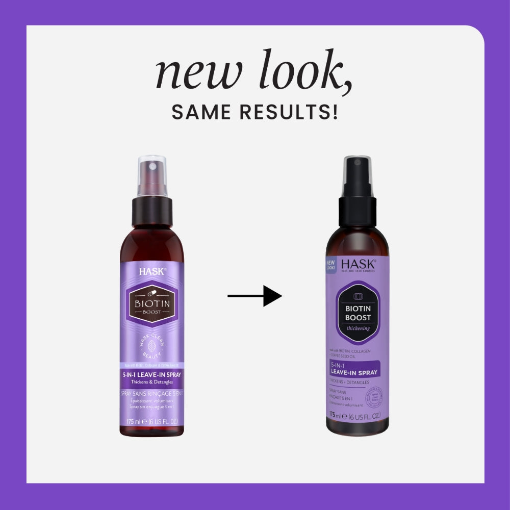 Hask Biotin Boost Thickening 5-In-1 Leave-In Conditioning Spray 175ml