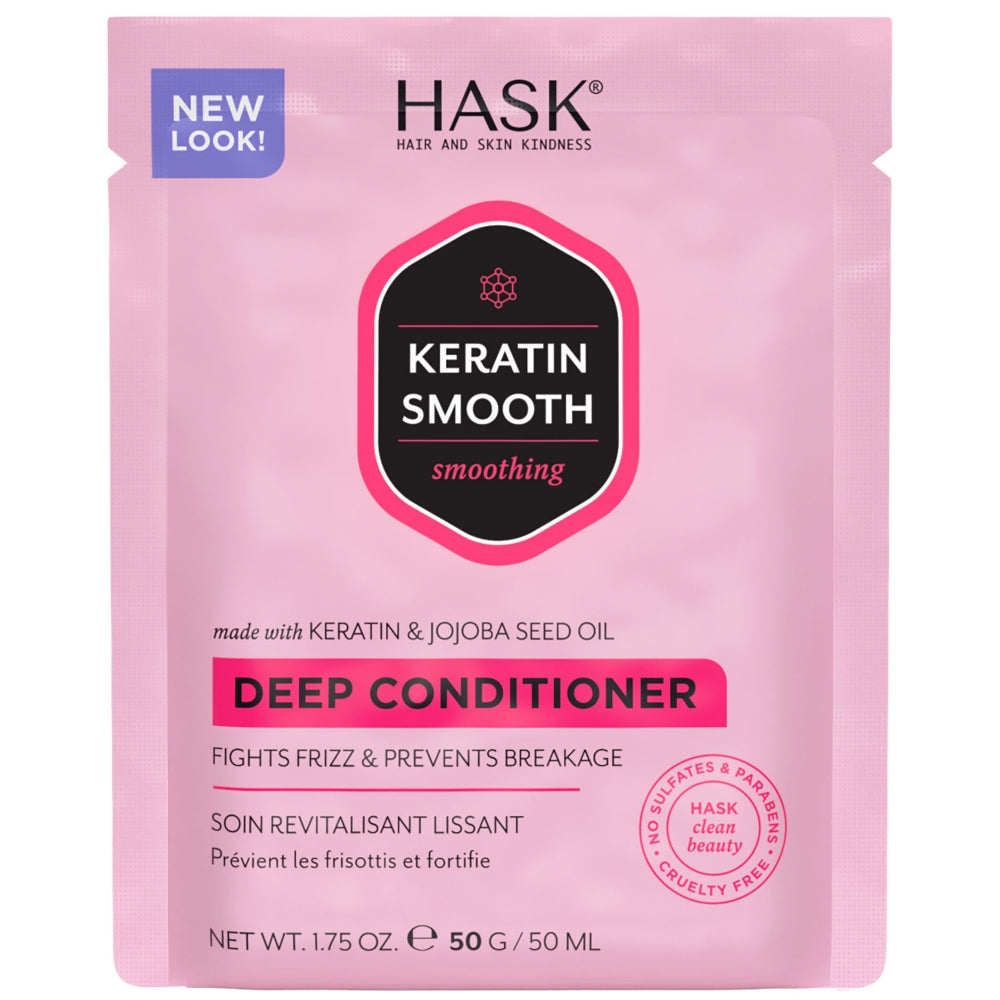Hask Keratin Smooth Protein Smoothing Deep Conditioner 50g
