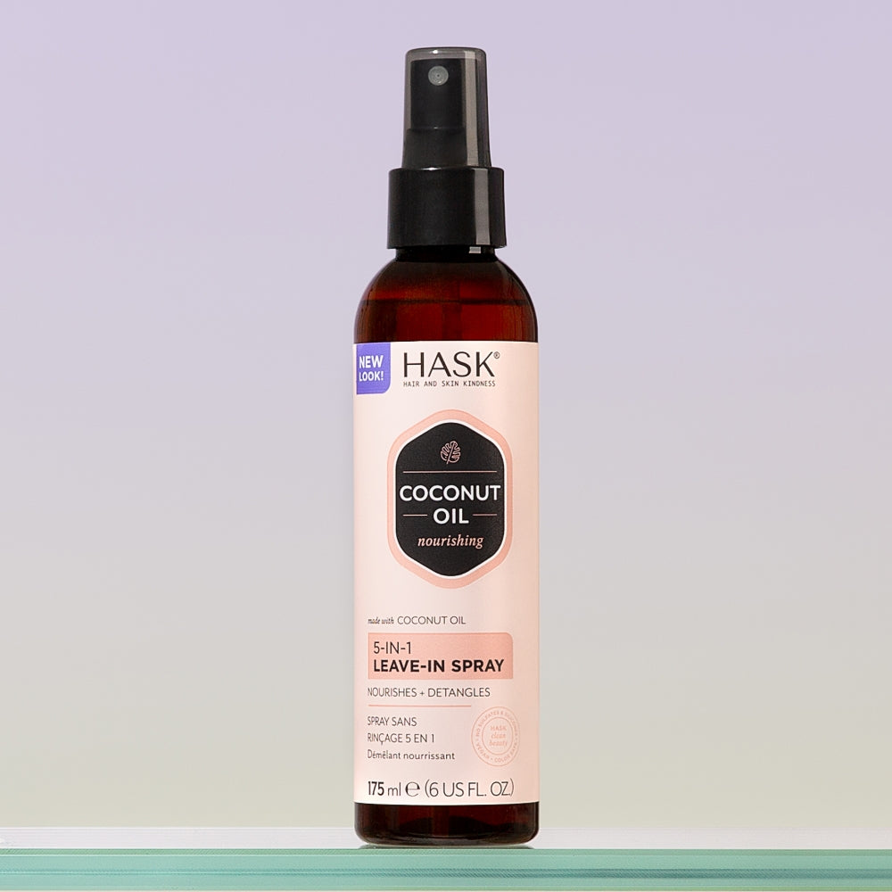 Hask Monoi Coconut Oil Nourishing 5-In-1 Leave-In Conditioning Spray 175ml