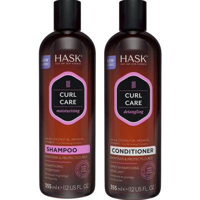 Hask Curl Care Shampoo & Conditioner Twin 2 x 355ml
