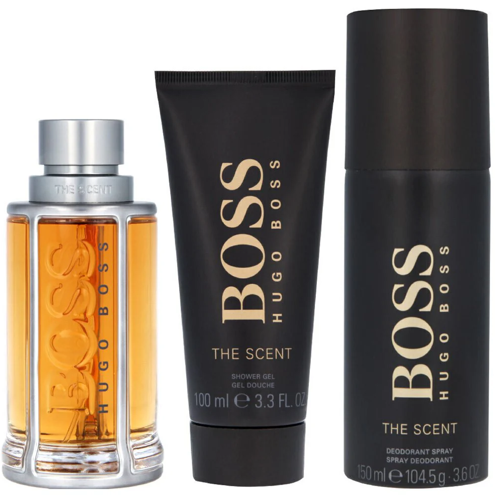 Hugo Boss The Scent for Him Eau De Toilette & Shower Gel Gift Set 100ml
