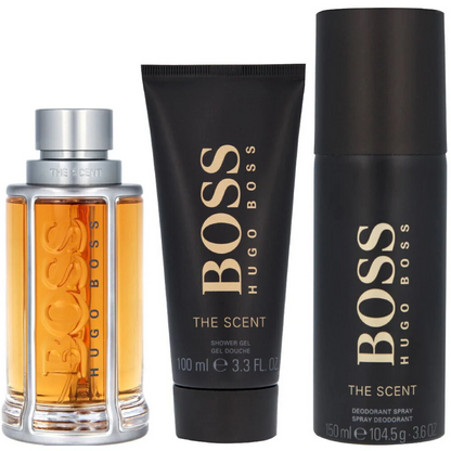 Hugo Boss The Scent for Him Eau De Toilette & Shower Gel Gift Set 100ml