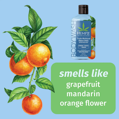 Hempz Triple Moisture Herbal Body Wash 500ml