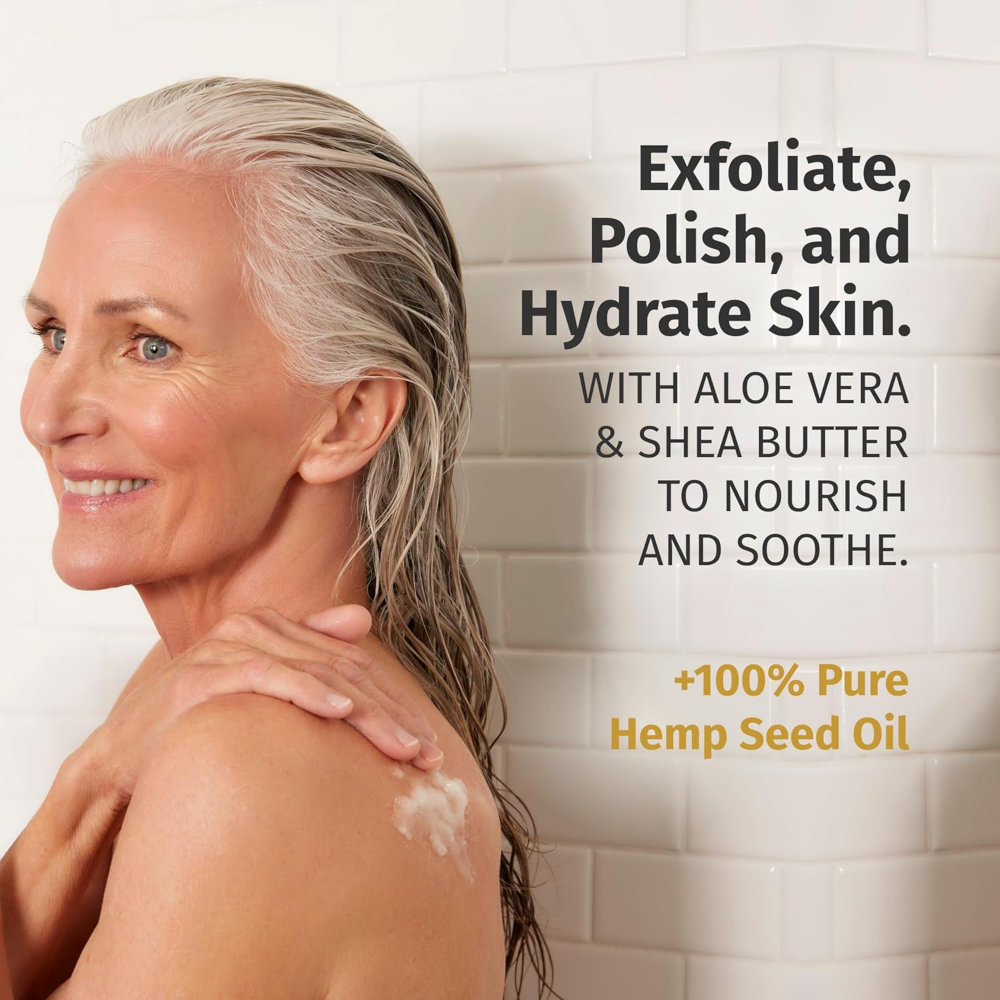 Hempz Age Defying Vanilla Sugar Scrub 215ml