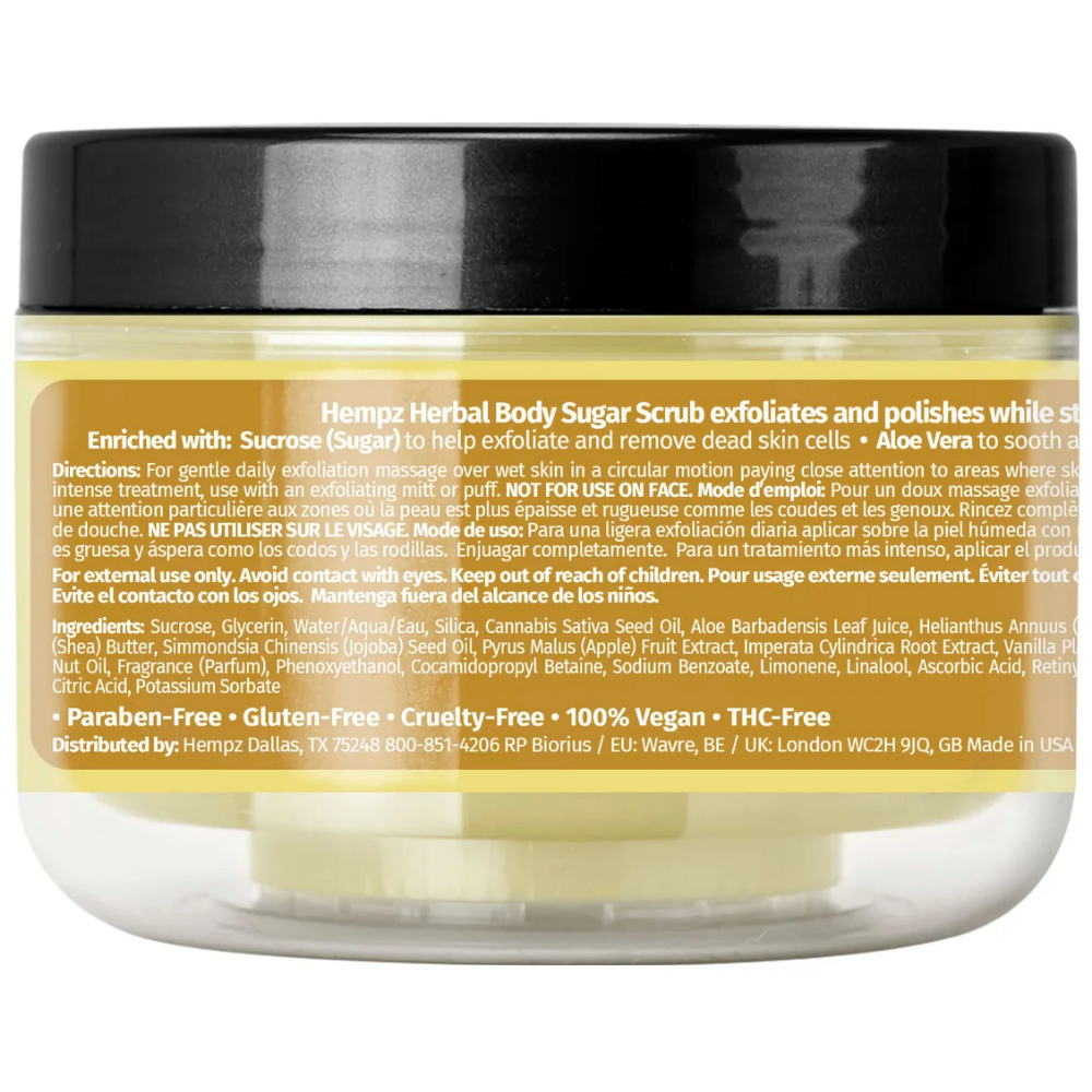 Hempz Original Floral Banana Sugar Scrub 215ml