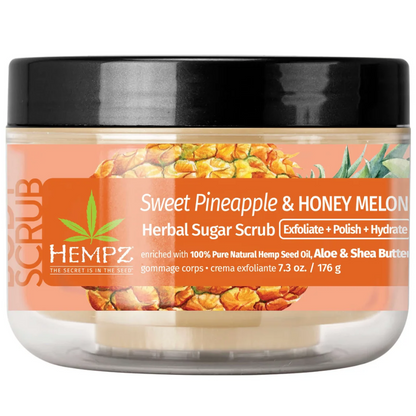Hempz Sweet Pineapple & Honey Melon Sugar Scrub 215ml