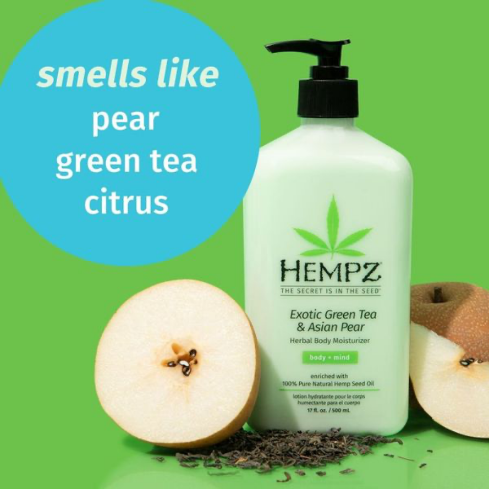 Hempz Exotic Green Tea & Pear Body Moisturiser 500ml