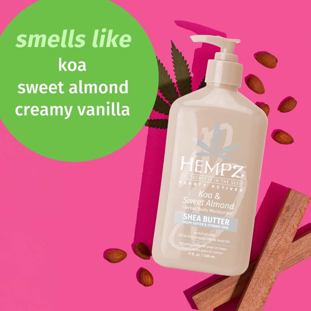 Hempz Koa & Sweet Almond Body Moisturiser 500ml