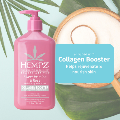 Hempz Sweet Jasmine & Rose Herbal Body Moisturiser 500ml