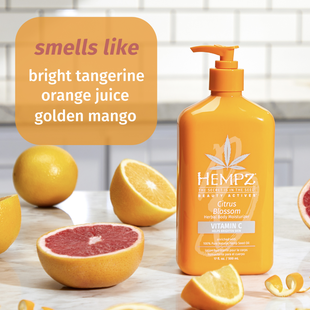 Hempz Citrus Blossom Herbal Body Moisturiser 500ml
