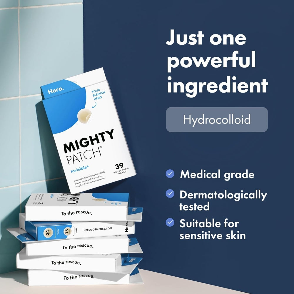 Hero Cosmetics Mighty Patch Invisible+ Pack of 24