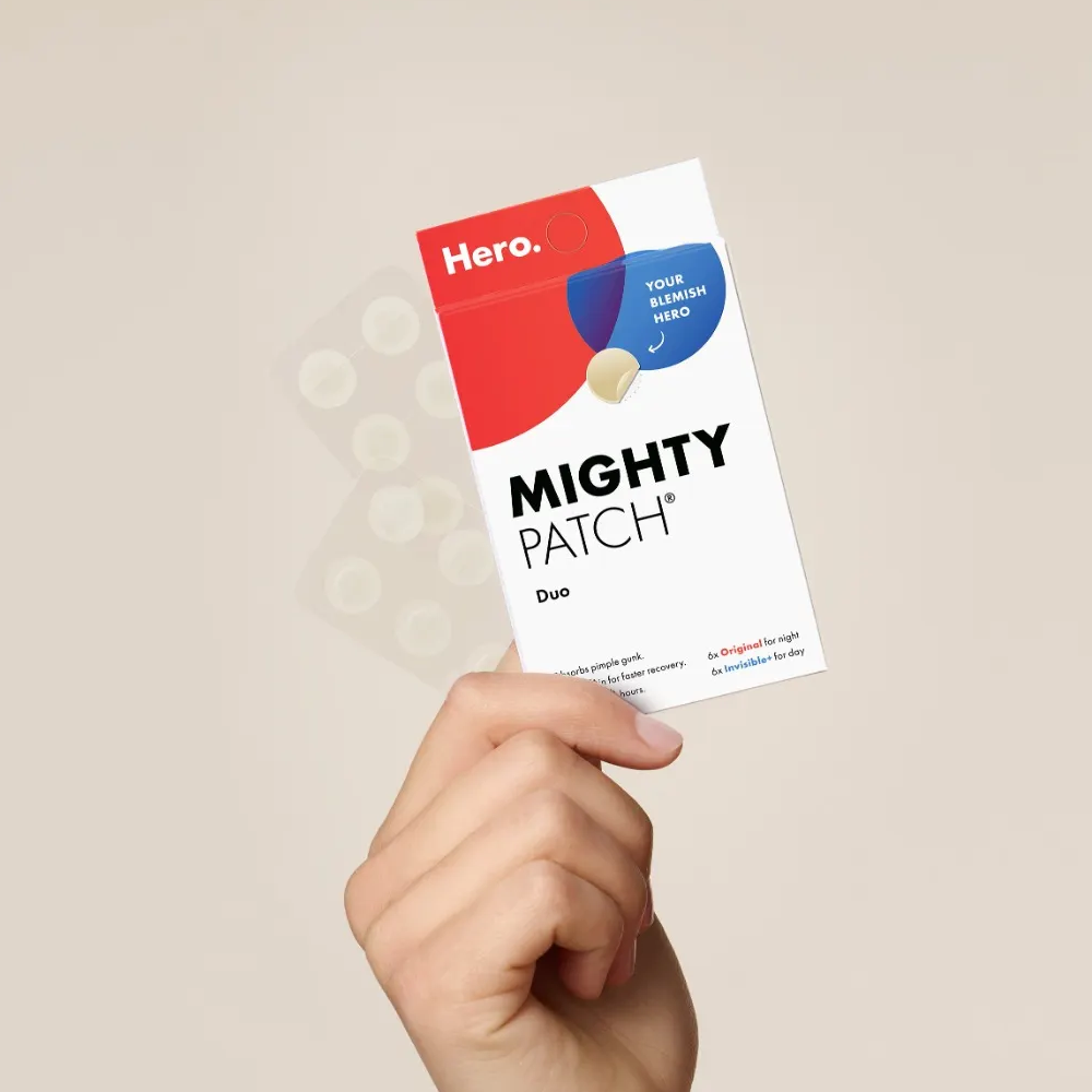Hero Cosmetics Mighty Patch Duo Invisible & Original Pack of 12