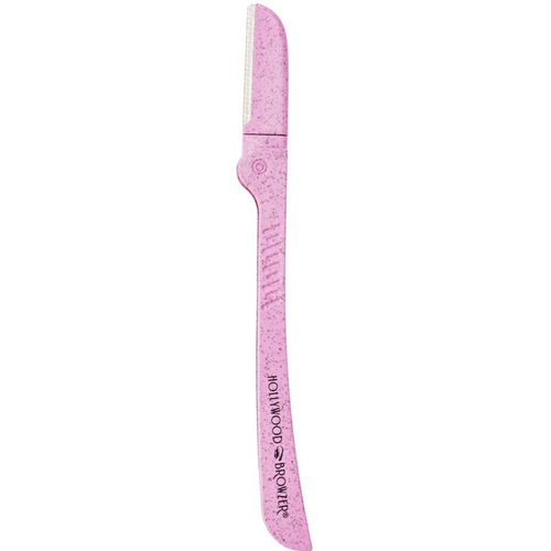 Hollywood Browzer Single Browzer Hair Removal & Dermaplaning Tool Rose Quartz