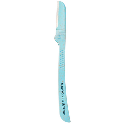 Hollywood Browzer Single Browzer Hair Removal & Dermaplaning Tool Aquamarine