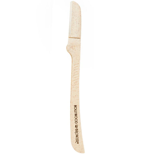 Hollywood Browzer Microplaning Hair Removal & Dermaplaning Tool Pearl