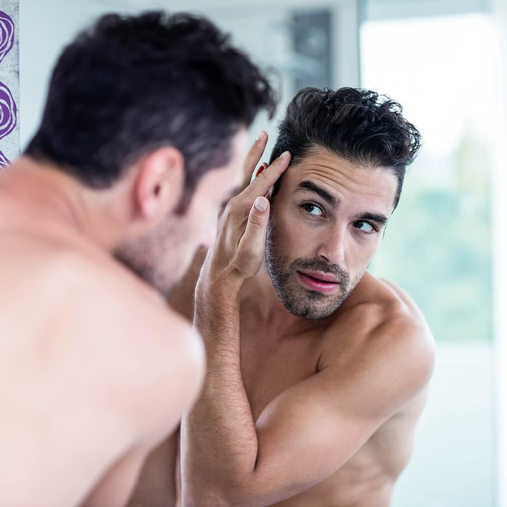 Hollywood Browzer Men's Touch Up Razor Steel