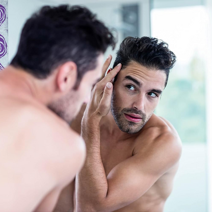 Hollywood Browzer Men's Touch Up Razor Steel
