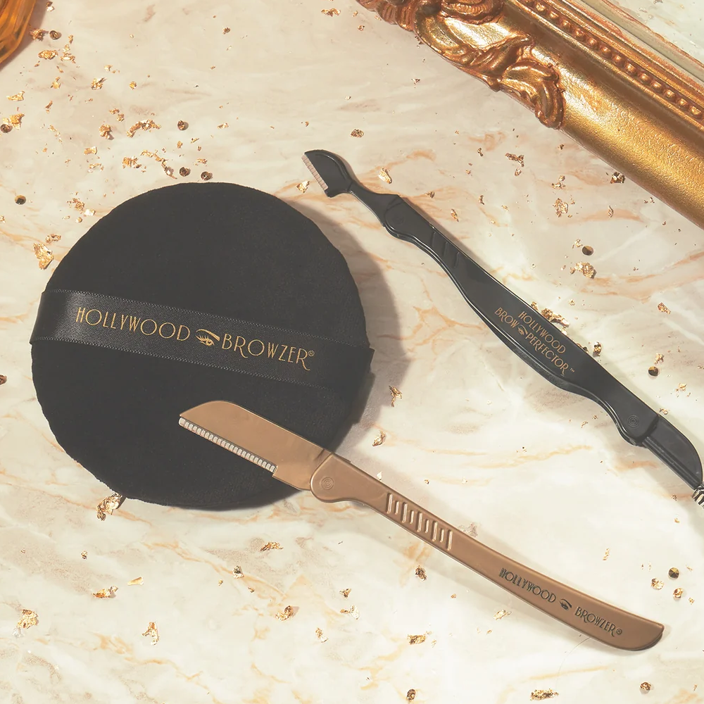Hollywood Browzer Microfibre Puff Black