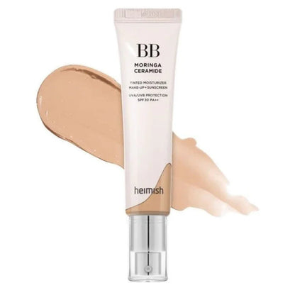 Heimish Moringa Ceramide BB Cream Tinted Moisturiser PA++ SPF30 30g