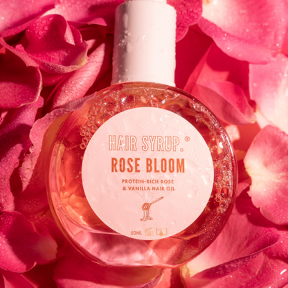 Hair Syrup Rose Blossom Protein-Rich Rose & Vanilla Hair Oil 50ml