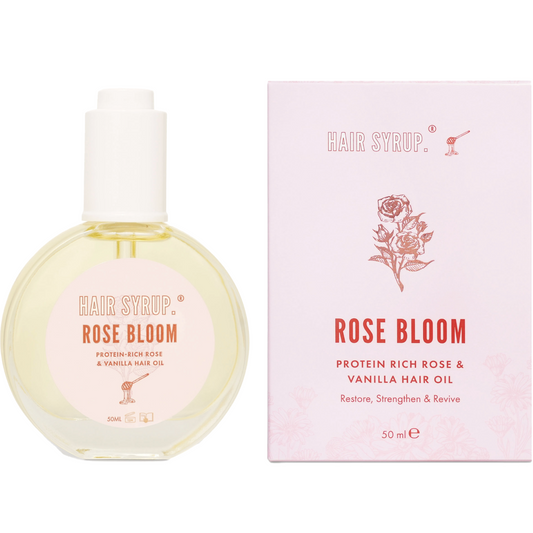 Hair Syrup Rose Blossom Protein-Rich Rose & Vanilla Hair Oil 50ml