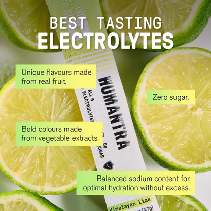 Humantra Himalayan Lime Electrolyte Powder Hydrating Supplement x20