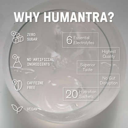 Humantra Himalayan Lime Electrolyte Powder Hydrating Supplement x20