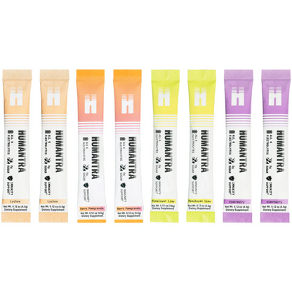 Humantra Electrolyte Powder Hydrating Supplement Trial Pack x8