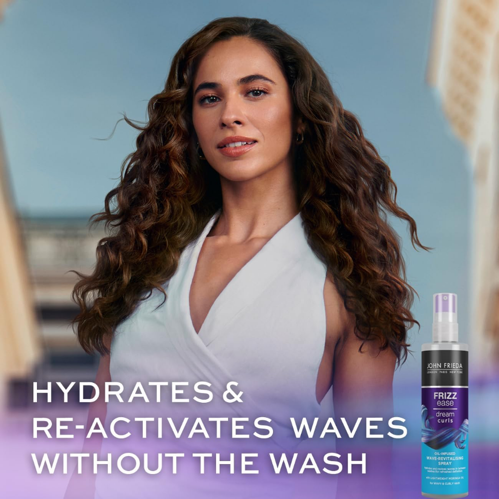 John Frieda Frizz Ease Dream Curls Oil Infused Wave-Revitalising Spray 150ml