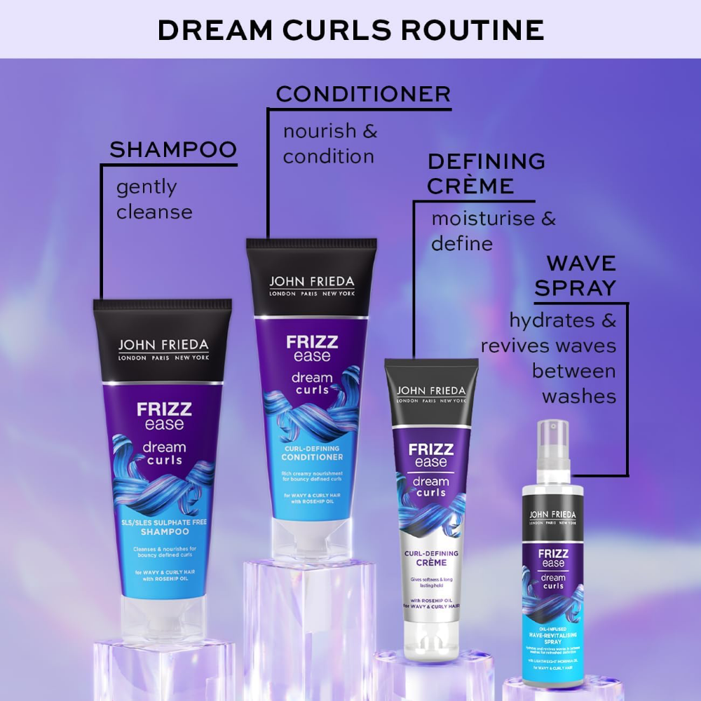John Frieda Frizz Ease Dream Curls Oil Infused Wave-Revitalising Spray 150ml