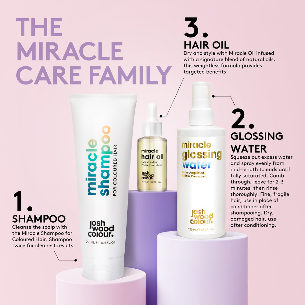 Josh Wood Colour Miracle Glossing Water 250ml