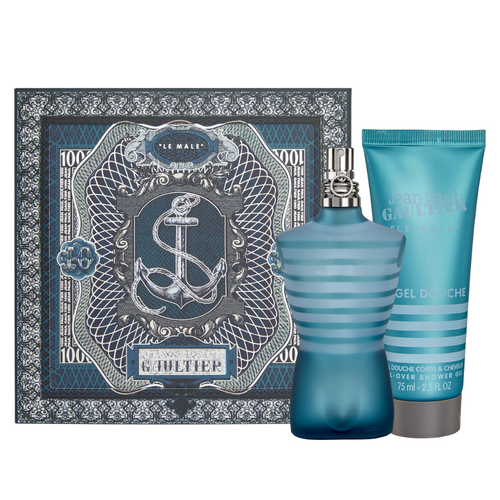 Jean Paul Gaultier Le Male Eau De Toilette Gift Set 125ml