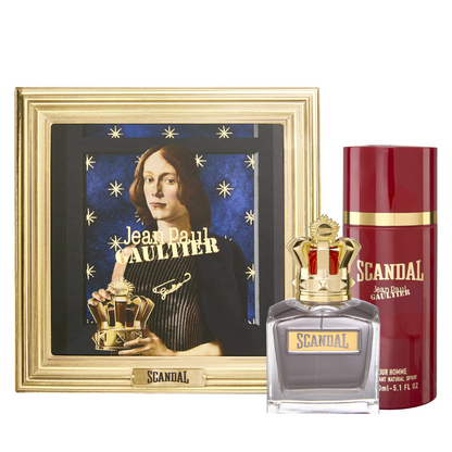 Jean Paul Gaultier Scandal Pour Homme Eau De Toilette Gift Set 100ml
