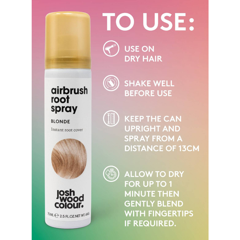 Josh Wood Colour Blonde Airbrush Root Spray 75ml