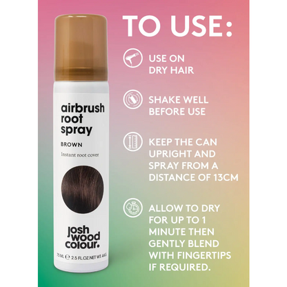 Josh Wood Colour Brown Airbrush Root Spray 75ml