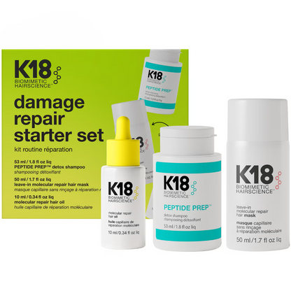 K18 Biomimetic Hairscience Damage Repair Starter Set
