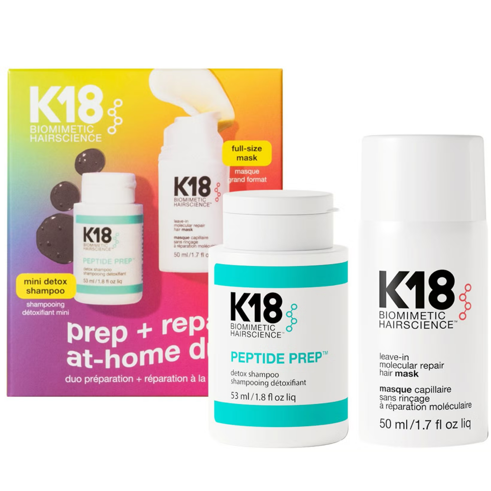 K18 Biomimetic Hairscience Prep & Repair At Home Duo