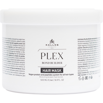 Kallos Cosmetics Plex Bond Builder Hair Mask 500ml