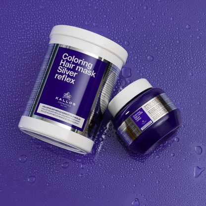 Kallos Cosmetics Colouring Silver Reflex Hair Mask 1000ml