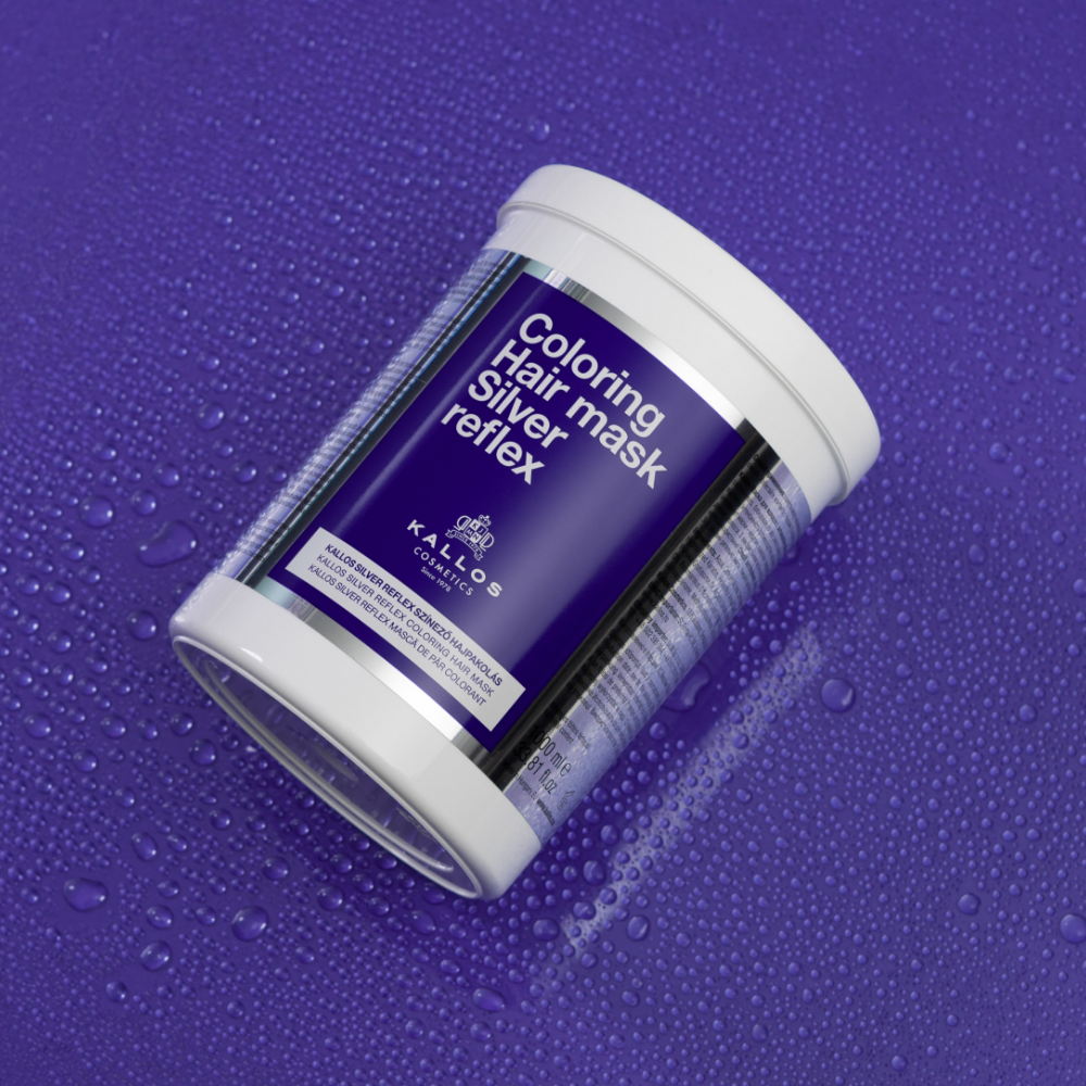 Kallos Cosmetics Colouring Silver Reflex Hair Mask 1000ml