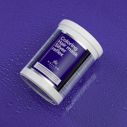 Kallos Cosmetics Colouring Silver Reflex Hair Mask 1000ml