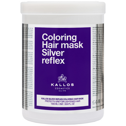 Kallos Cosmetics Colouring Silver Reflex Hair Mask 1000ml