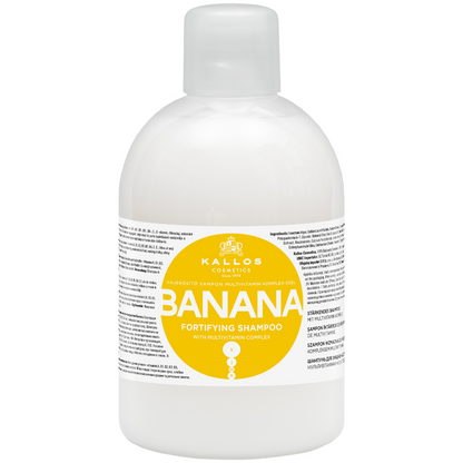 Kallos Cosmetics Banana Fortifying Multivitamin Shampoo 1000ml