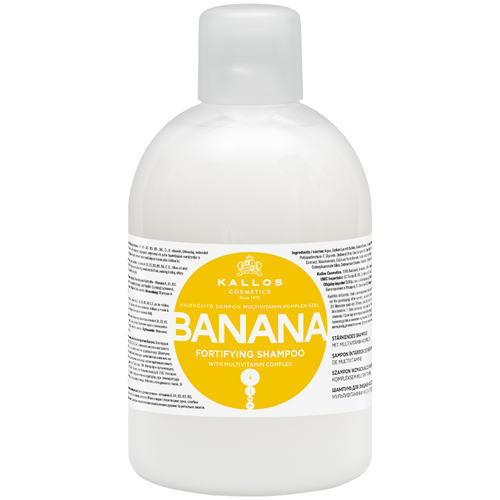 Kallos Cosmetics Banana Fortifying Multivitamin Shampoo 1000ml
